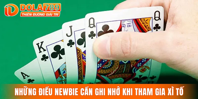 Những điều newbie cần ghi nhớ khi tham gia cá cược xì tố